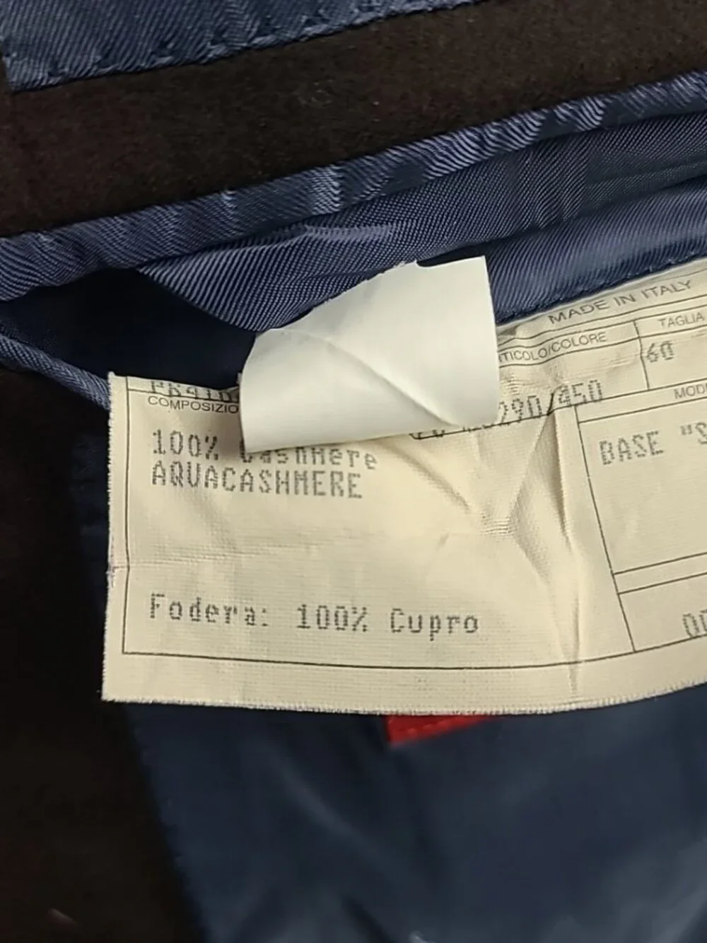 Isaia Napoli 2 Button Aqua Cashmere Sports Coat Blazer 48L
